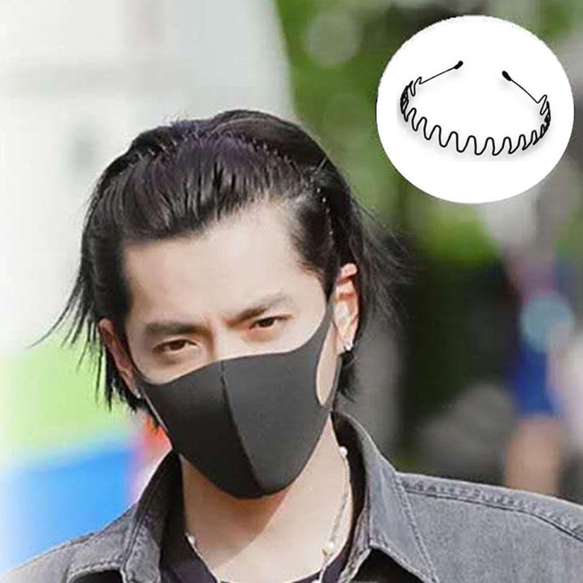 스프링 머리띠 헤어밴드 철사형 머리 흘러내림 방지