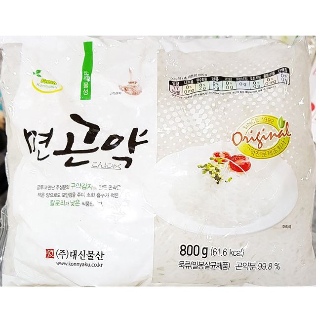 식재료 대신 면 곤약 800g - 저칼로리 다이어트 면 대체 식품