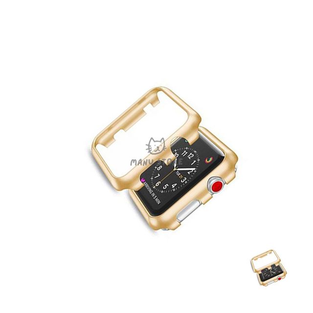 워치컬러케이스 스마트시계풀케이스 애플워치 컬러 케이스 38mm 골드