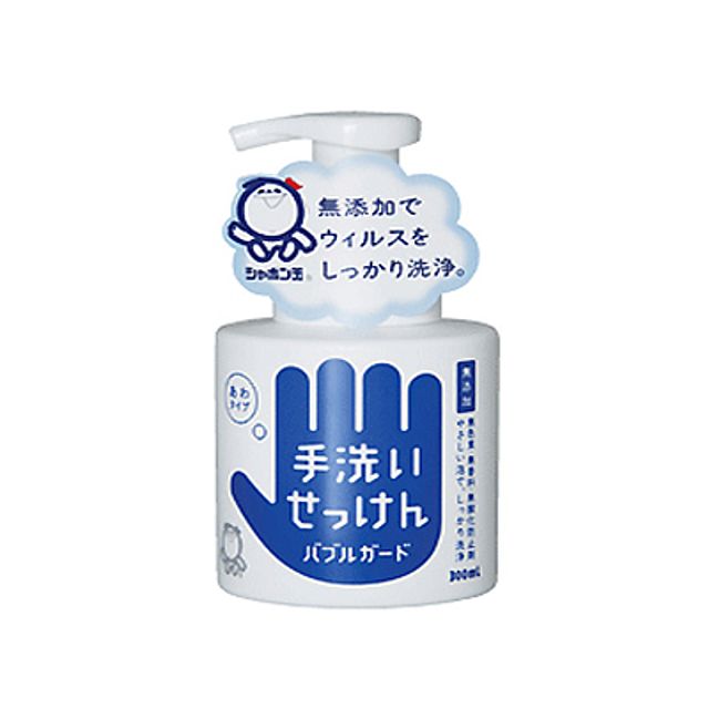 샤본다마 버블핸드가드 손세정전용 거품솝 300ml - 유아 피부 안전 세정