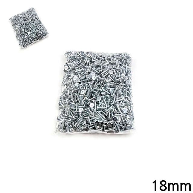 12mm 대두 피스 나사못 4 18mm 1000개입 12mm대두피스 대형머리나사 4x18mm나사 대두머리피스