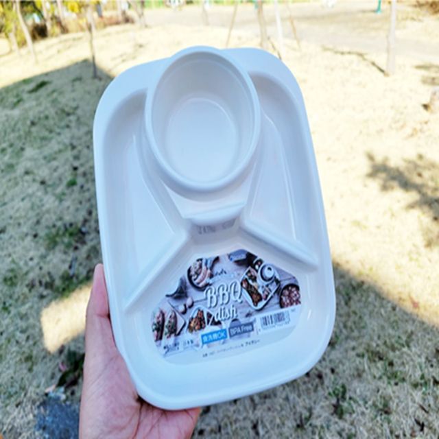캠핑 BBQ 미니식판 나눔식기 홈파티그릇 1인식기세트