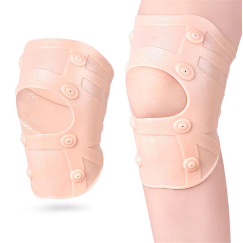 실리콘 무릎보호대 고탄력 남녀공용, 등산 헬스 아대