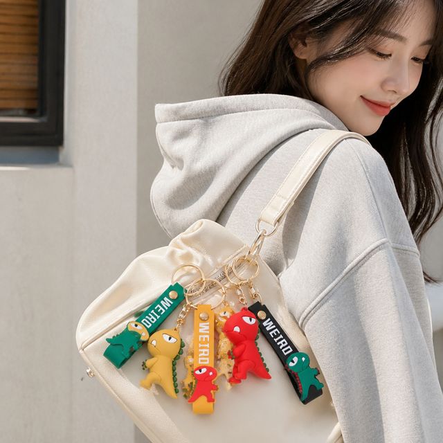 공룡 캐릭터 고리 가방 액세서리 팬시 열쇠 장식