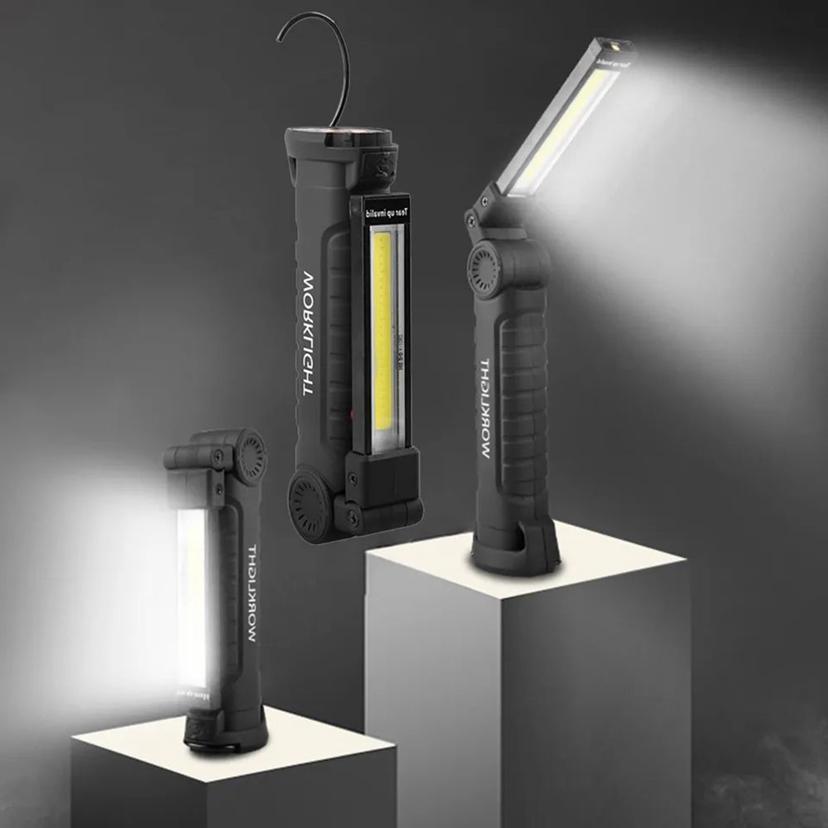 LED COB 멀티 캠핑 랜턴 차박 야외 작업등 후레쉬