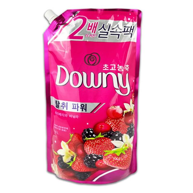 IS-SA 다우니 고농축 섬유유연제 베리와바닐라 1.6L - 오래가는 향기
