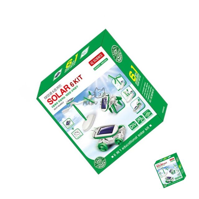 과학실험교구 과학장난감 교육 조립 완구 6in1 SOLAR 6Kit