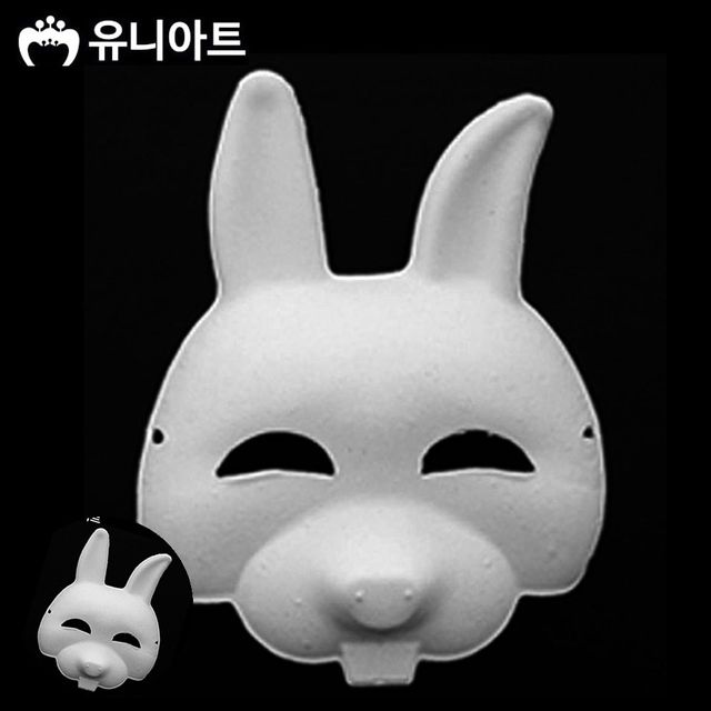 캐릭터가면 이벤트가면 토끼탈 종이탈 반가면 5개입