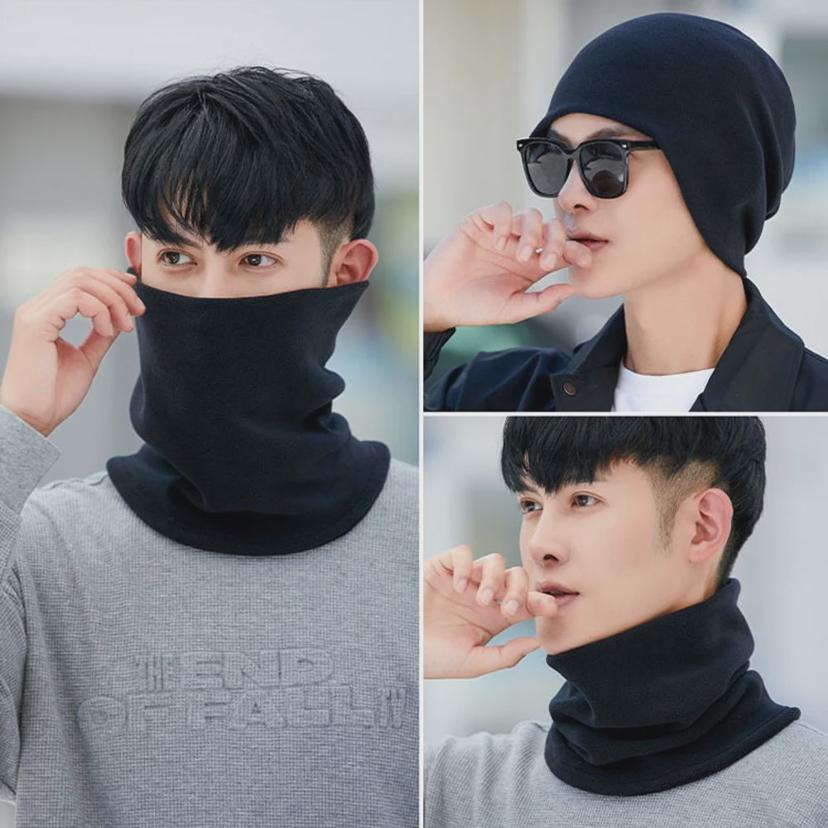 겨울 방한 3in1 폴라폴리스 비니 넥워머 마스크