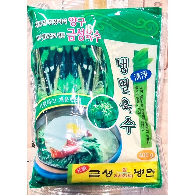 금성 냉면육수 400g - 진한 맛의 전통 냉면 육수