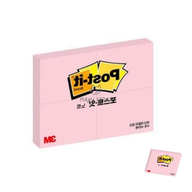 대학생노트 뜯어쓰는노트 포스트잇 노트 러블리핑크 51x38mm 분홍
