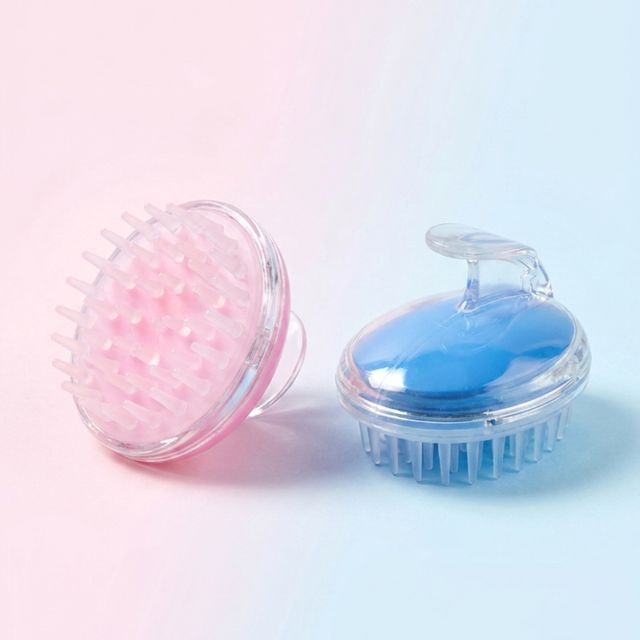 두피 마사지 샴푸 각질 케어 머리 브러쉬 지압 헤어 각질 머리솔