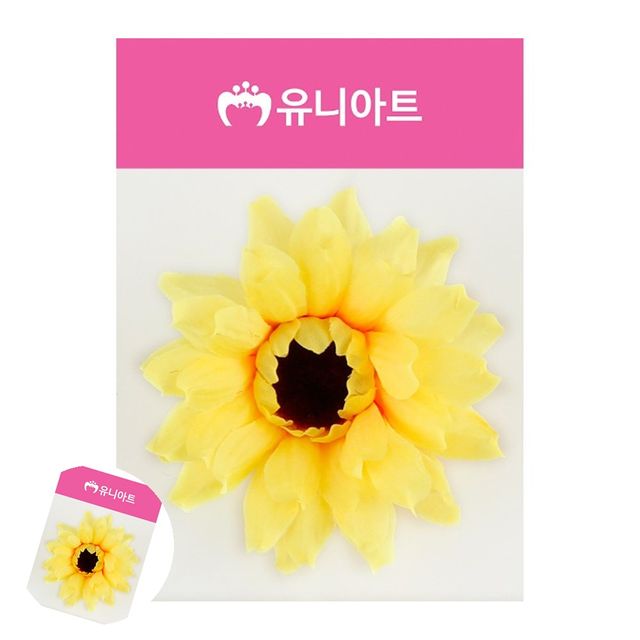 가짜꽃 조화꽃장식 조화꽃 해바라기 대