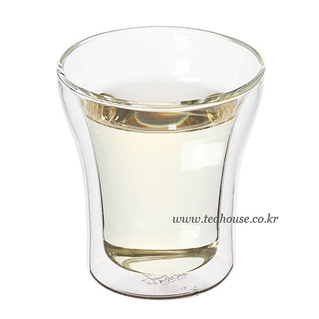 모라쯔 이중컵4 120ml 2p 더블월글라스 이중잔 - 보온/보냉 유리컵