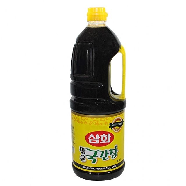삼화 맑은 국간장 1.8L 대용량 요리 간장