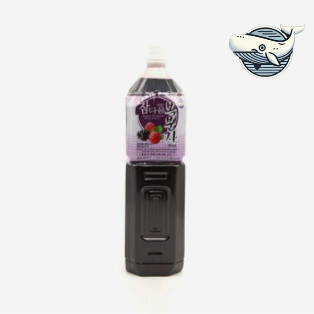 맛있는 복분자 음료 농축액 1.5L 자연