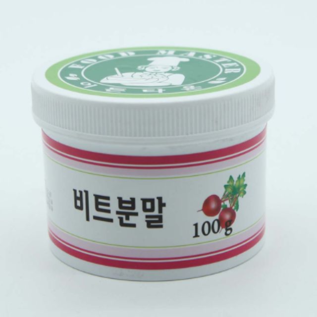 베이킹용 비트분말 100g - 천연 붉은색 식용색소 및 영양분말