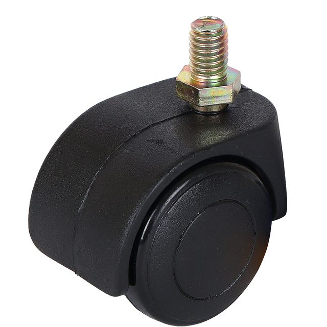 의자바퀴 휠타입(쌍바퀴) 43mm 볼트(3/8) 일반형
