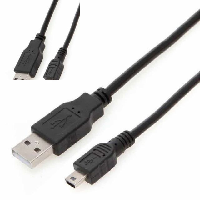 USB 2.0 케이블 미니 5핀 1.5M 외장하드케이블 5핀케이블 카메라케이블 MP3케이블