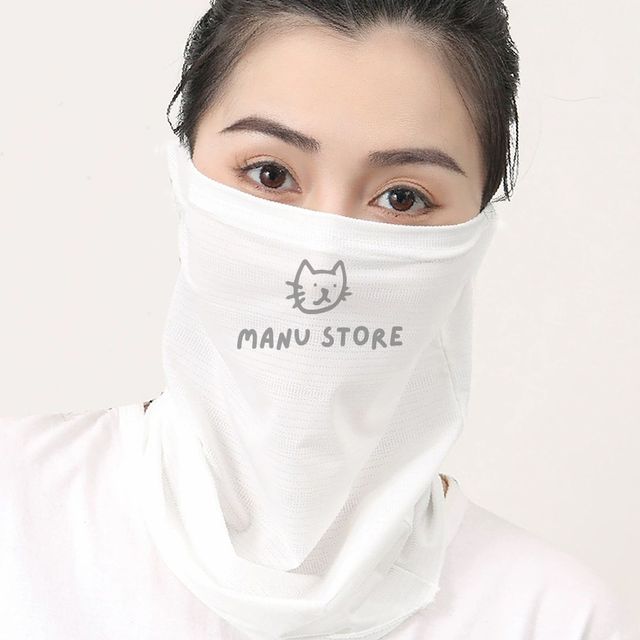 낚시넥워머 쿨링스카프 쿨 멀티스카프 화이트