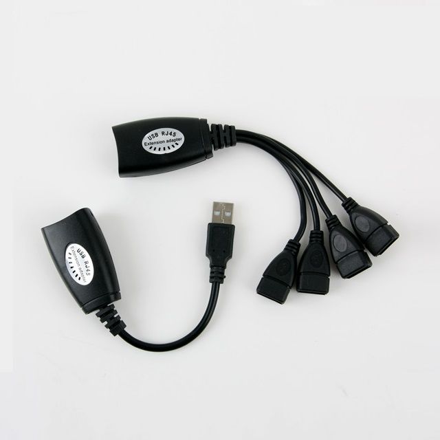 USB 리피터 RJ45 50M 장거리 신호 증폭 장비