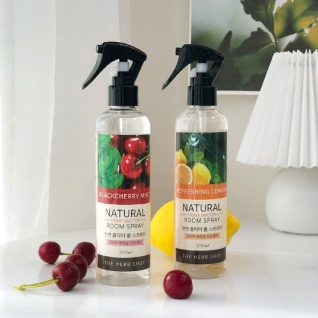 THS 더허브샵 천연홈닥터 룸스프레이 250ml 6종 택1