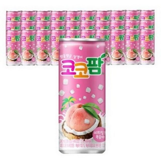 코코팜 피치 240mlx30ea 복숭아 과즙음료
