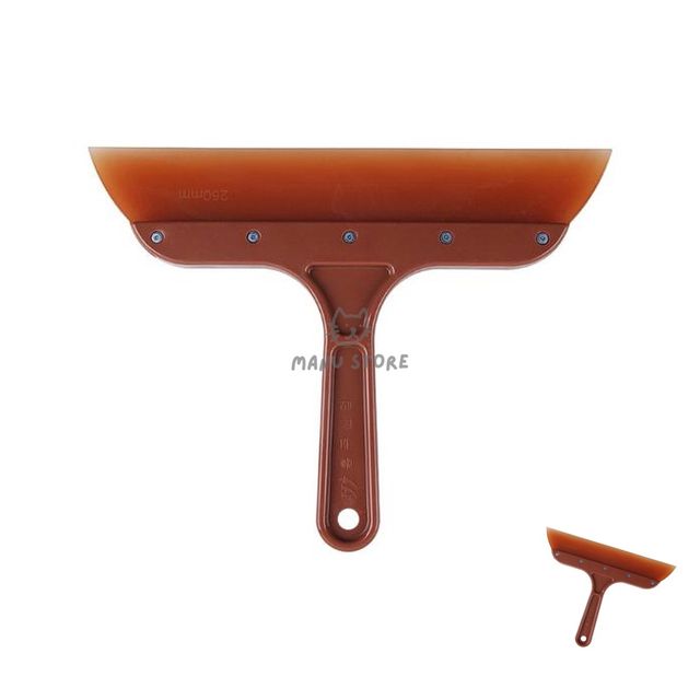 스크래퍼헤라 공구헤라 고무헤라 우레탄 밤색 250mm