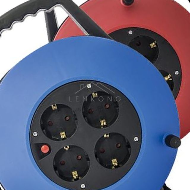 전기릴선 캠핑전기선 미니전선릴 접지 X1 10M 1.5SQ 블루 HJR 2A 1EA