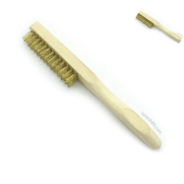 산업용브러시 황동솔 황동 브러쉬 목재