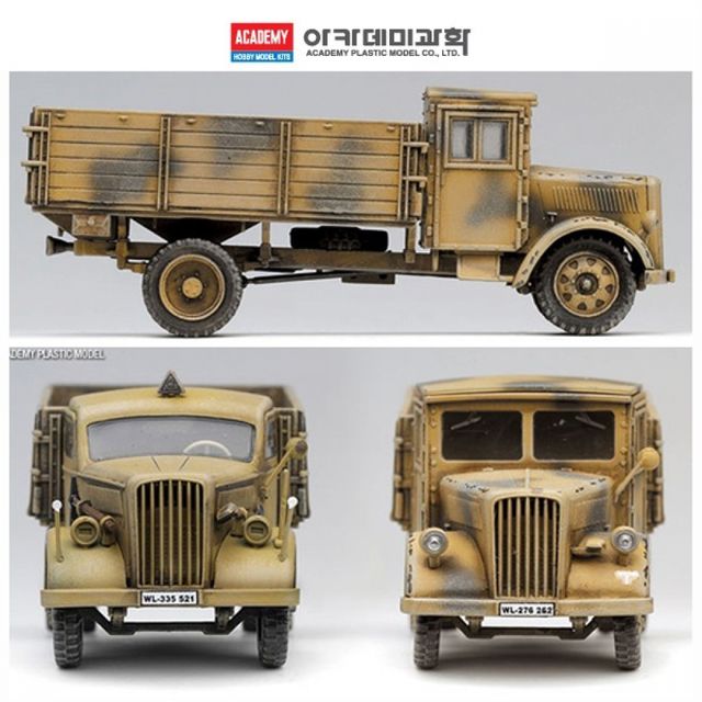 1대72 독일군 카고 트럭 전기 후기형