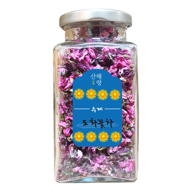 도화꽃차 허브차 15g, 산해랑 무카페인 허브티