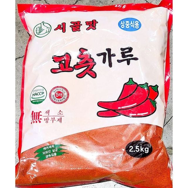 중식용 고춧가루(시골 상품 2.5K) X5