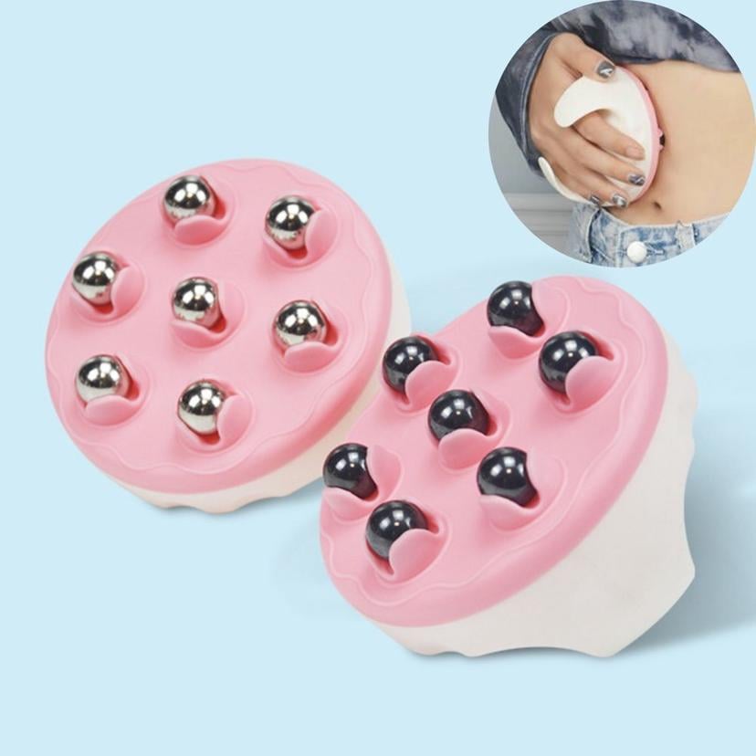 360도 회전 자석 셀프 마사지볼 림프 지압 롤러