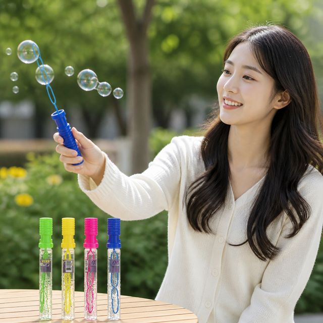 버블건 유아 장난감 롤링 비눗방울 1P 버블놀이 용품 어린이 선물