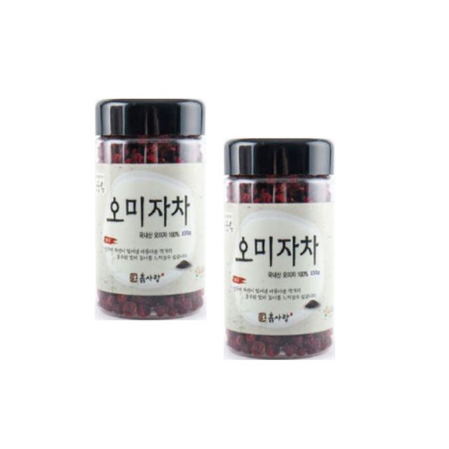 찬물에 녹는 오미자차 300g (100gX3개) 국내산 PET병 포장 - 건강한 허브차