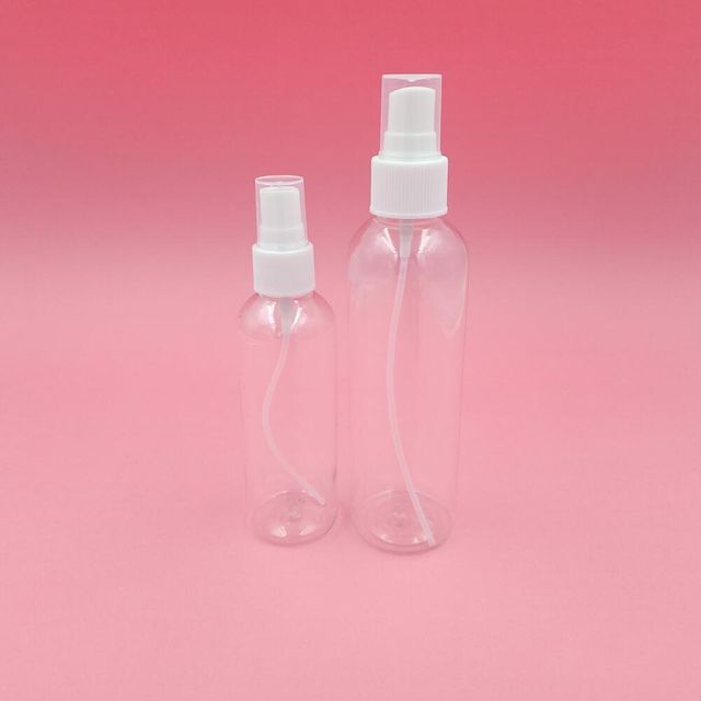 100mm 200mm 투명 스프레이 공병 리필용 용기