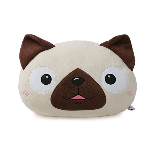 보리 얼굴 쿠션 쇼파 장식 러블리 고양이 리빙 소품