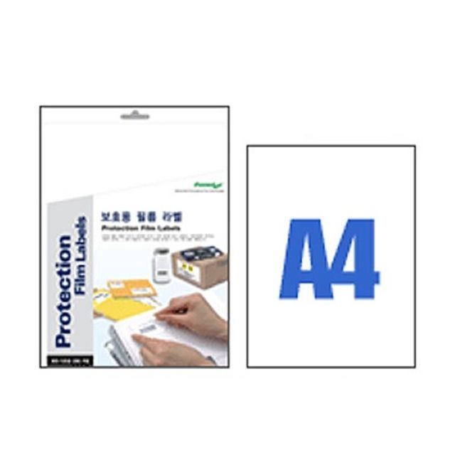 폼텍 CF-3130 보호용 필름라벨 10매 A4 1칸-전지