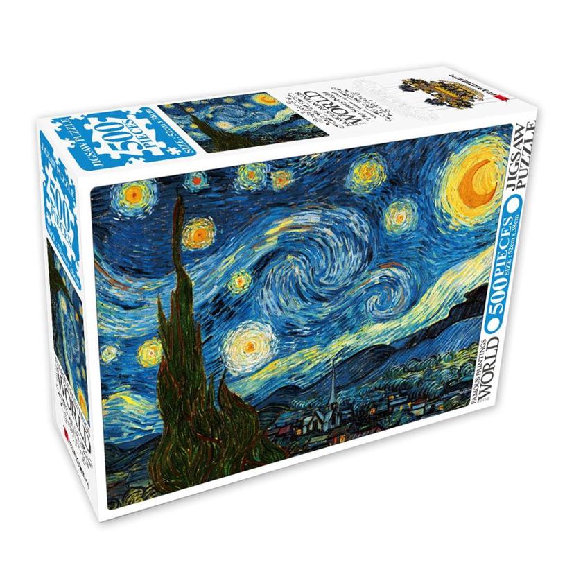 별이 빛나는 밤에 직소퍼즐 500pcs 명화 퍼즐