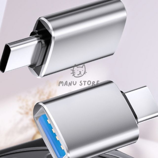c타입usb젠더 C타입변화젠더 USB 3.0 A to C타입 OTG젠더 실버