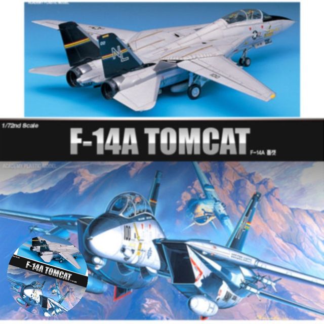 밀리터리모형 모형완구 프라모델 1대72 F-14A 톰캣