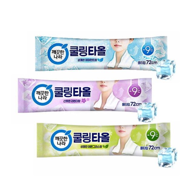 깨끗한나라 쿨링타올 쿨타올 수건 72cm