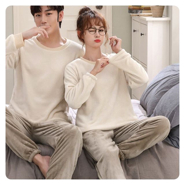 플러피 여성 수면잠옷 세트 L - 편안한 홈웨어 추천