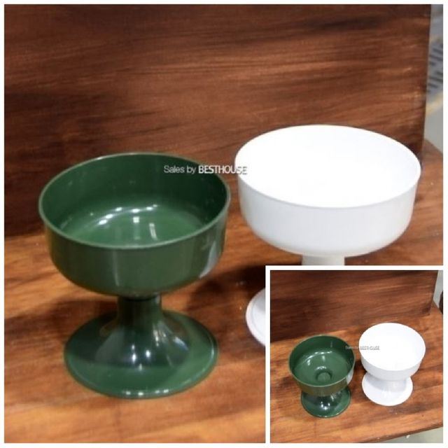 플라스틱 수반 콤포트 14x14cm 거실화분 인테리어화분 실내화분 예쁜화분