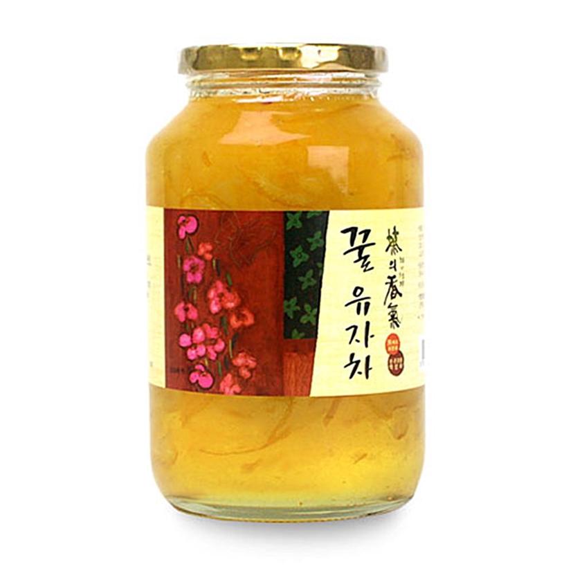 한국 끌 유자차 1kg 대용량 전통차