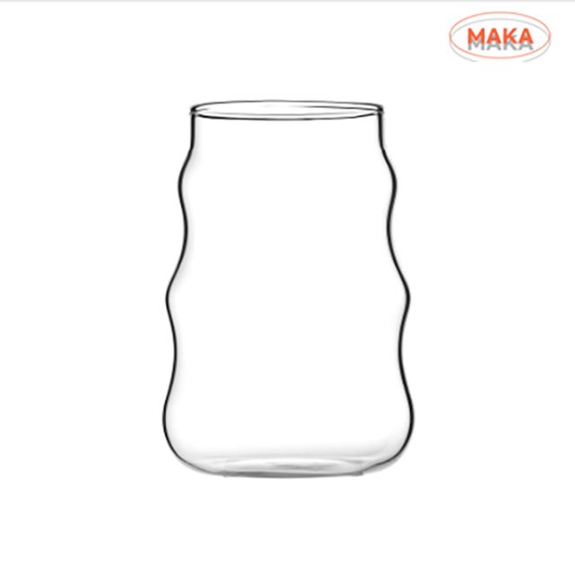 MAKA 마카 내열 유리잔 짐 텀블러 500ml - 감성 홈카페 컵