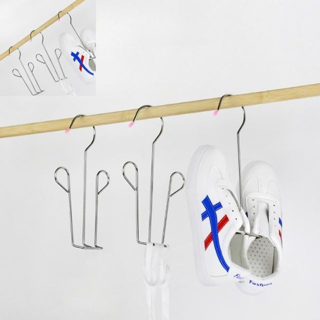 신발 모자 가방 넥타이 스카프 다용도 옷걸이 신발행거 신발건조대 운동화걸이 운동화건조대