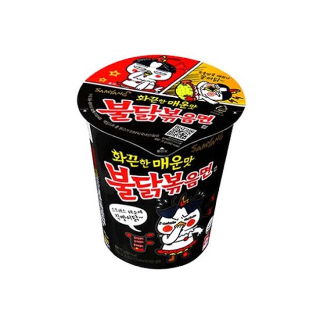 삼양식품 불닭볶음면소컵 x 6입 - 매콤한 불닭맛 소컵 라면