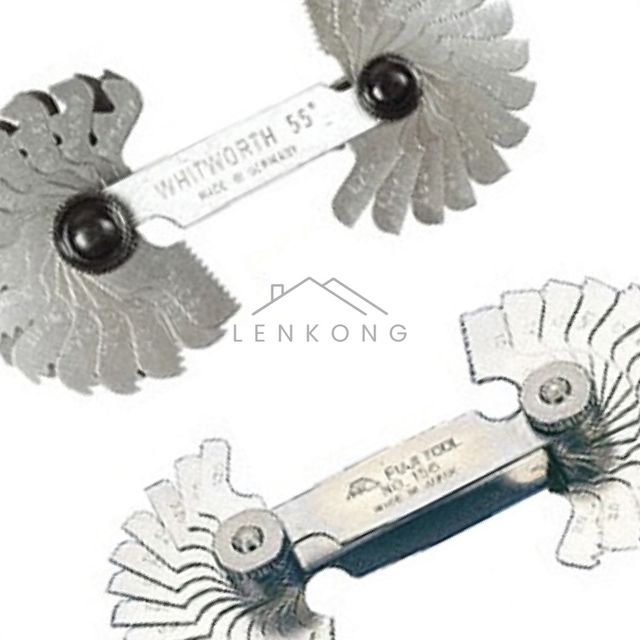 볼트피치 나사산 피치게이지 미리60 JIS 21매 NO138 0.25~6.0mm 1EA